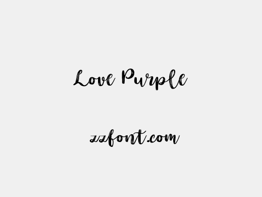 Love Purple