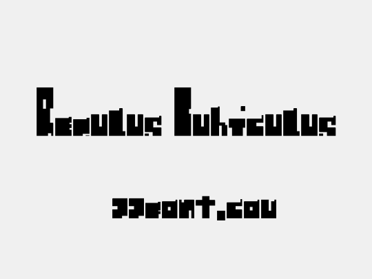 Regulus Cubiculus