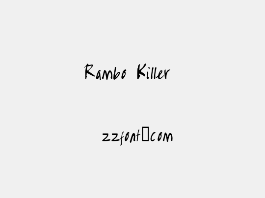 Rambo Killer 
