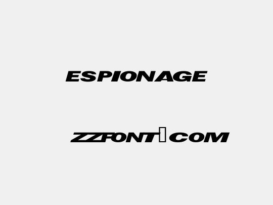 Espionage