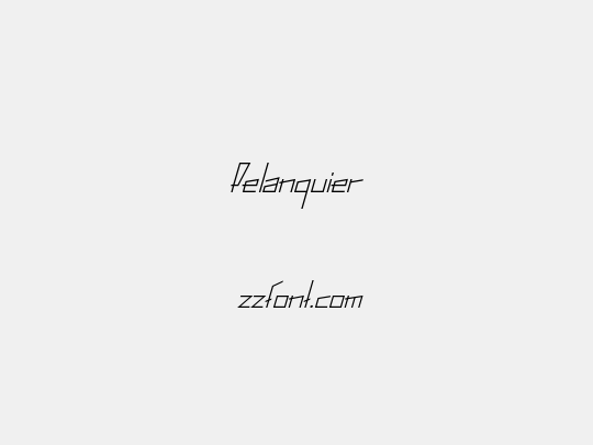Pelanquier