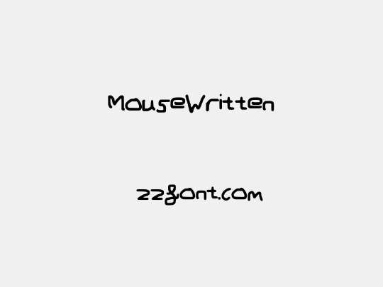 MouseWritten