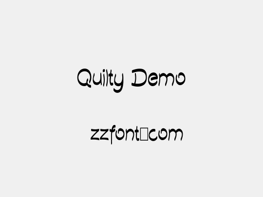 Quilty Demo