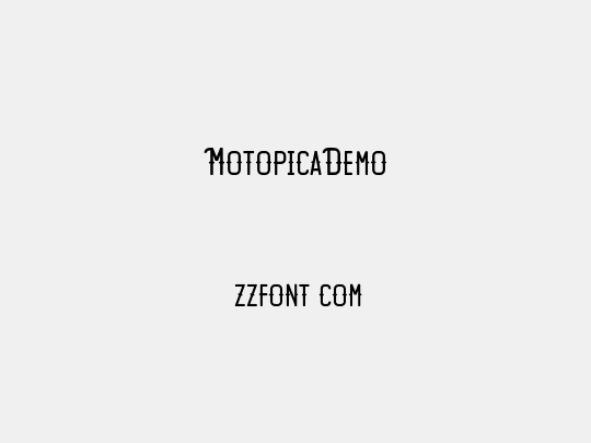 MotopicaDemo