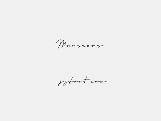 Mansions