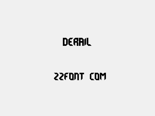 derail