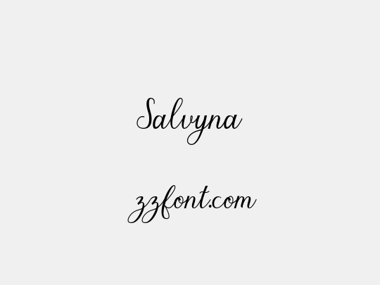 Salvyna