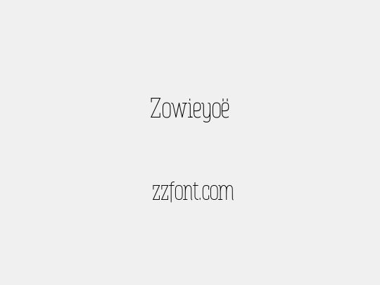 Zowieyoë