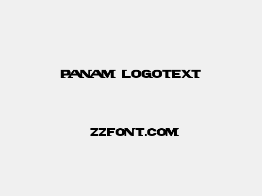 PanAm LogoText