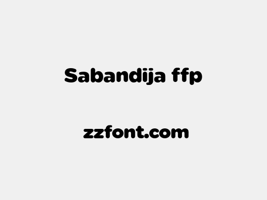 Sabandija ffp