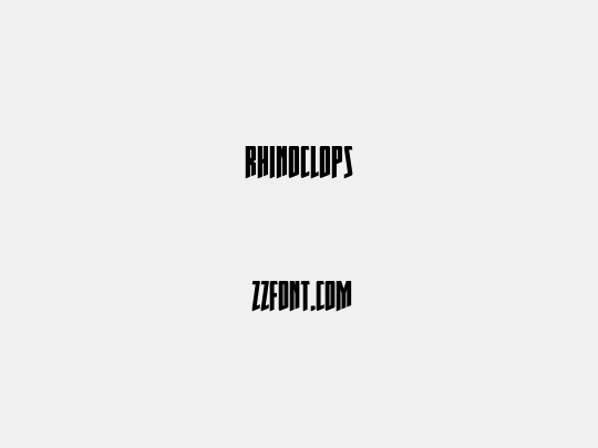 Rhinoclops