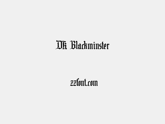 DK Blackminster