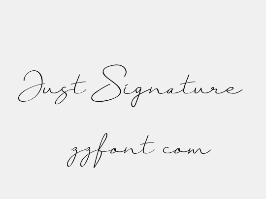 Just Signature