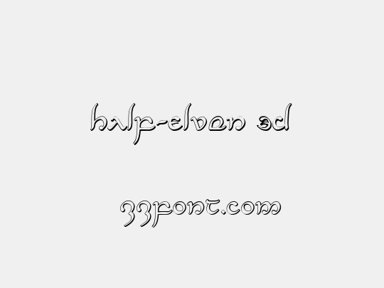 Half-Elven 3D
