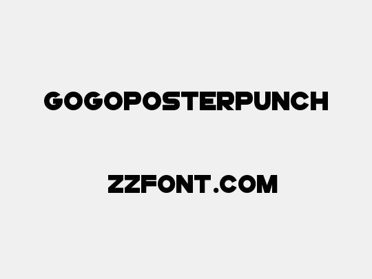 GoGoPosterPunch