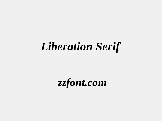 Liberation Serif