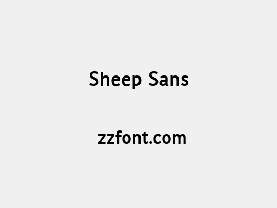 Sheep Sans