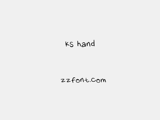 ks hand