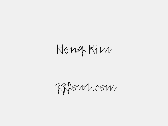 Hong Kim