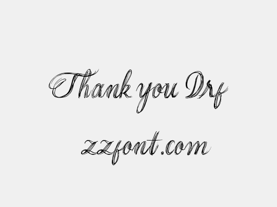 Thank you Drf