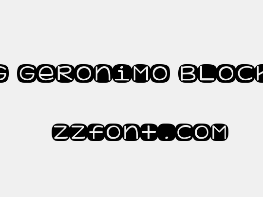 KG Geronimo Blocks
