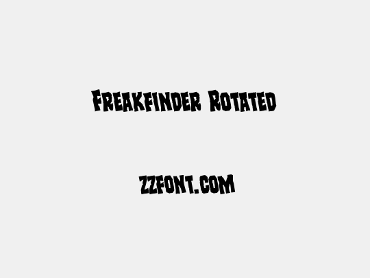 Freakfinder Rotated