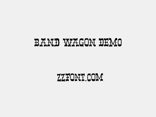 Band Wagon DEMO