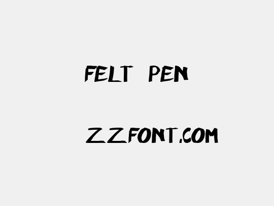 felt pen