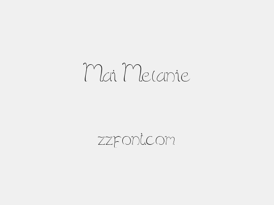 Mai Melanie