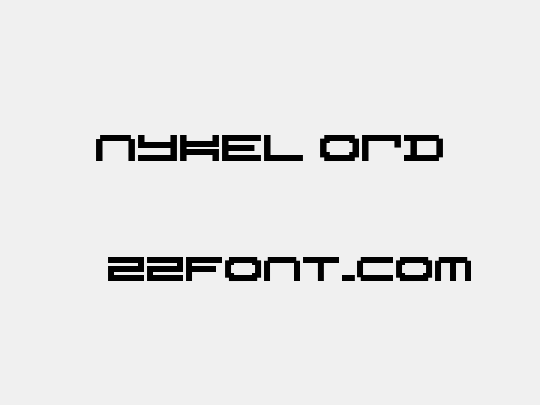 Nykel Ord