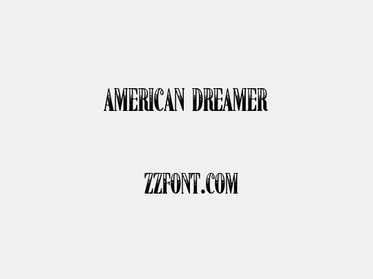 American Dreamer