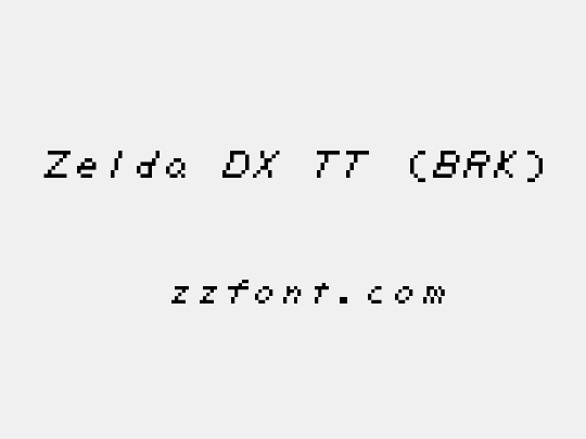 Zelda DX TT (BRK)
