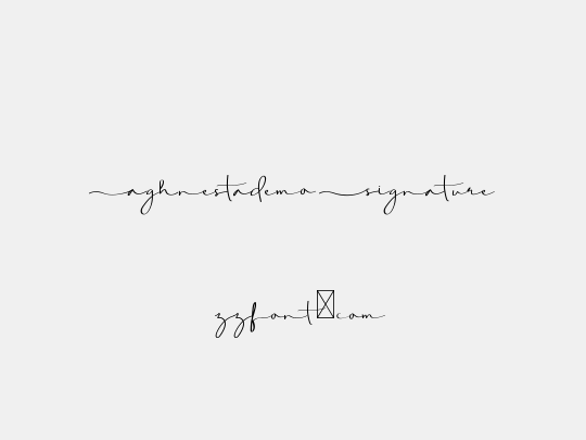 Aghnestademo Signature