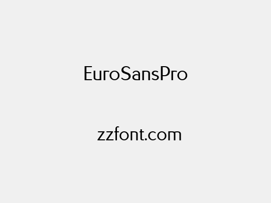 EuroSansPro