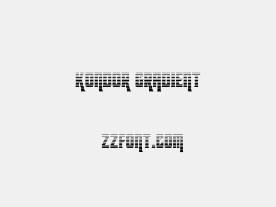Kondor Gradient