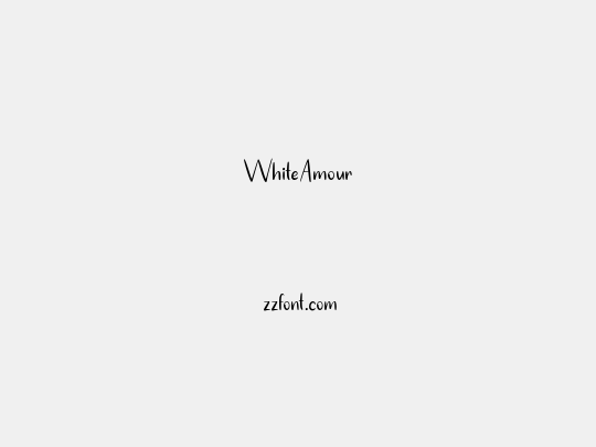 WhiteAmour