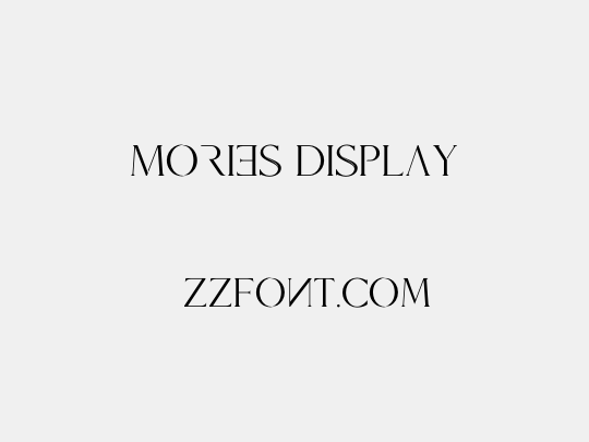 Mories Display