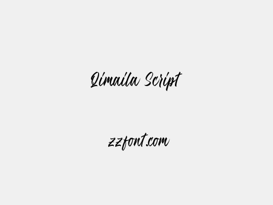 Qimaila Script