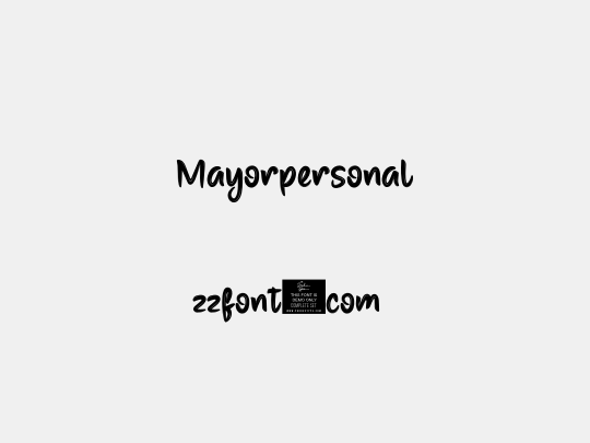 Mayorpersonal