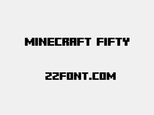 Minecraft Fifty