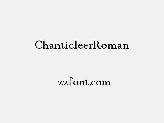ChanticleerRoman