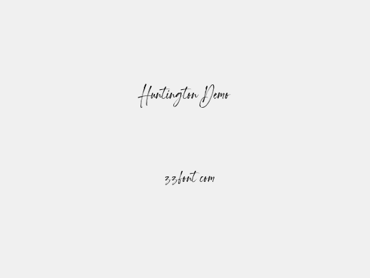 Huntington Demo