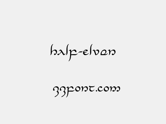 Half-Elven