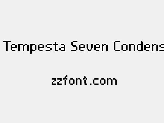 PF Tempesta Seven Condensed