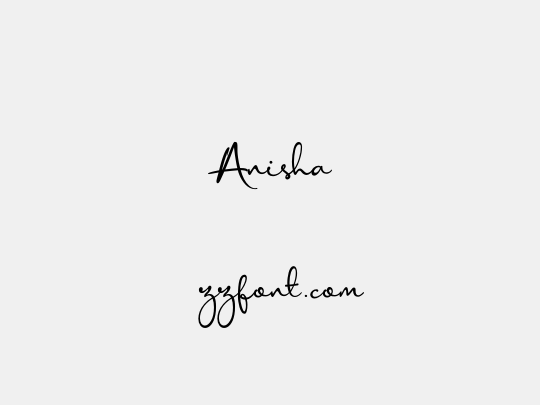Anisha