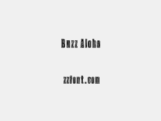 Buzz Aloha