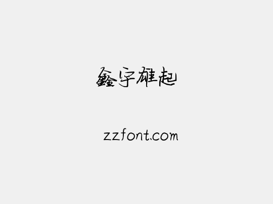 鑫宇雄起