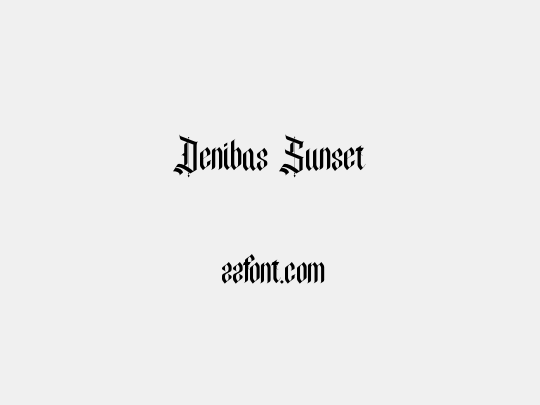 Denibas Sunset