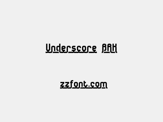 Underscore BRK