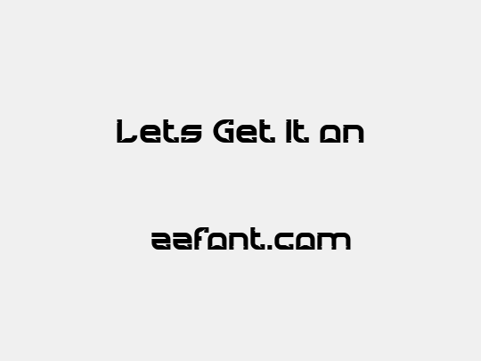 Lets Get It on